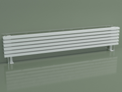 Radiador horizontal RETTA (6 secciones 1800 mm 60x30, blanco brillo)