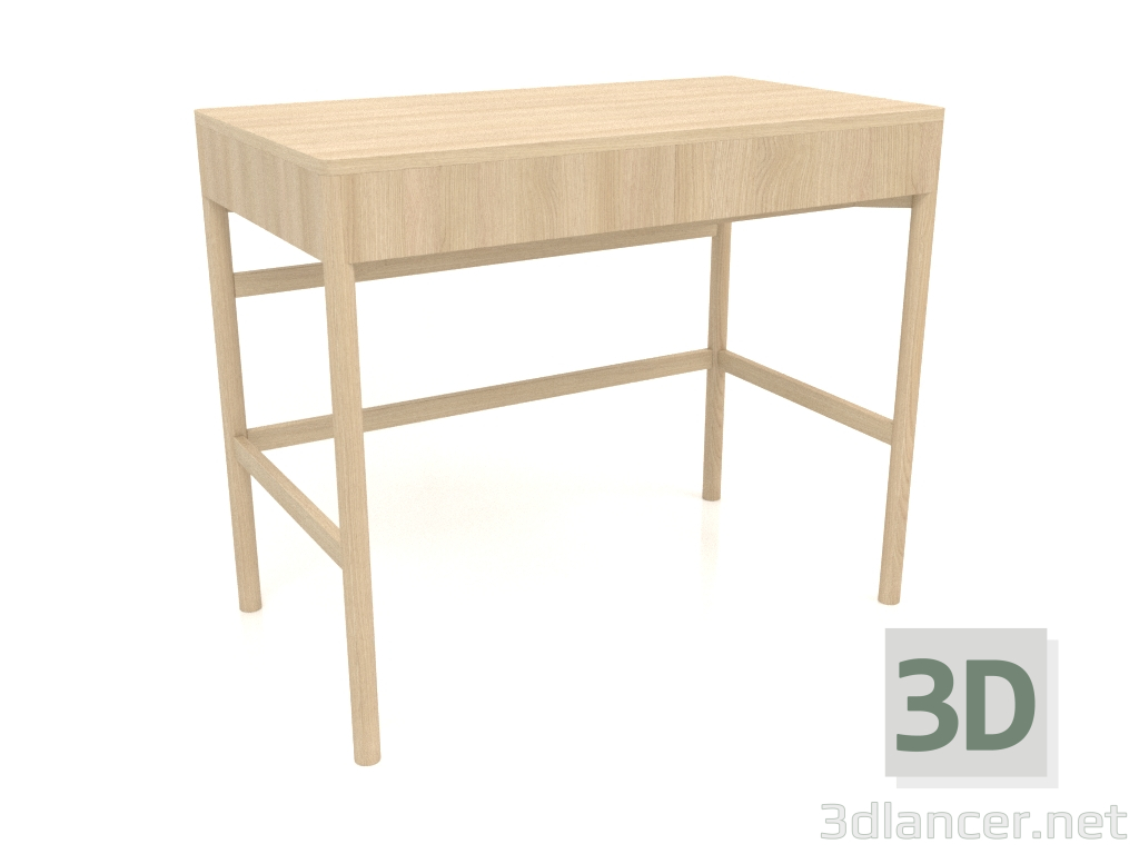 3d model Work table RT 11 (option 2) (1067x600x891, wood white) - preview