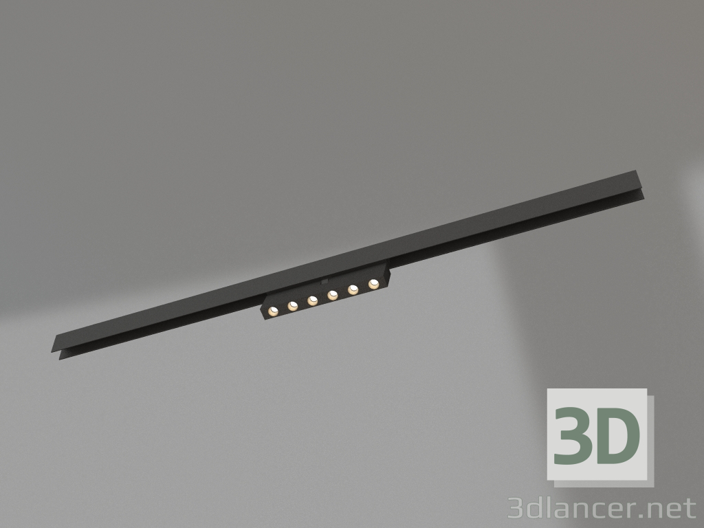 modello 3D Lampada MAG-DOTS-FOLD-25-S200-6W Warm3000 (BK, 30 gradi, 24V) - anteprima