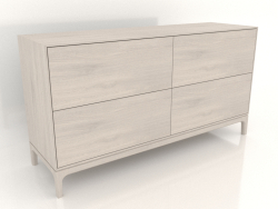 Cassettiera FARGO 1500x450x800 mm (rovere sbiancato)