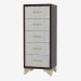 3d model Chest of drawers in classical style 772 - preview