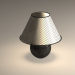 3d модель лампа настольная – превью