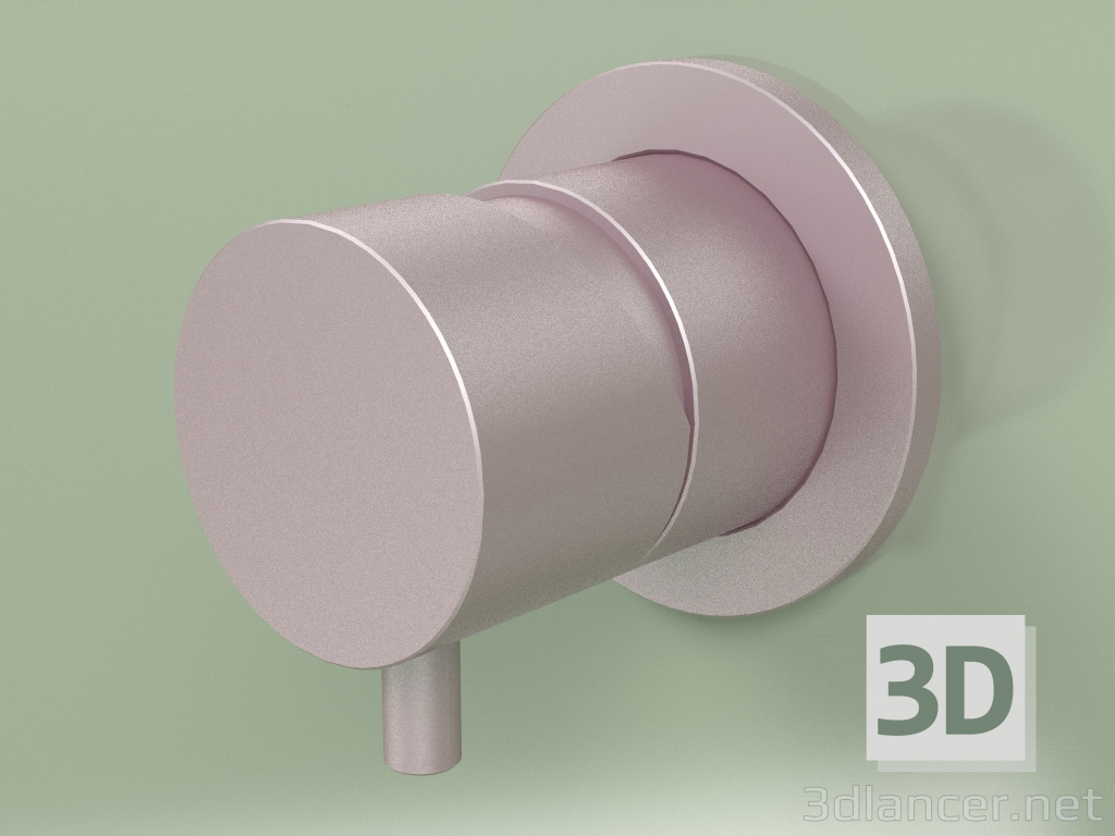 3D Modell Einhebelmischer zur Wandmontage (13 43, OR) - Vorschau