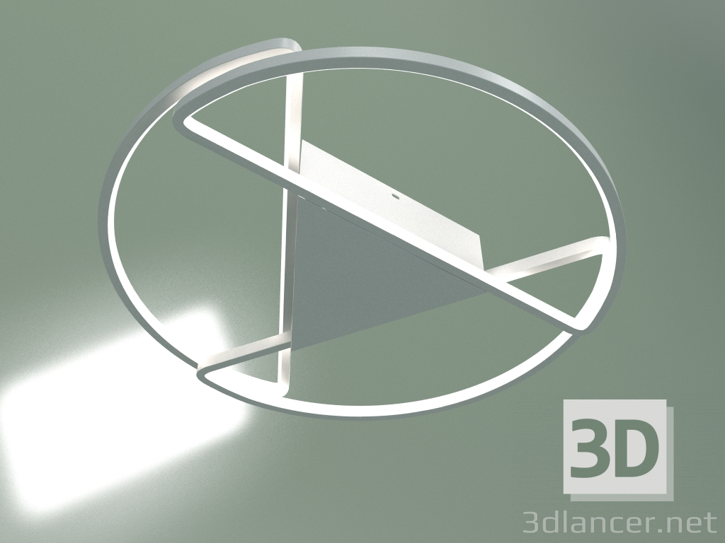 modèle 3D Plafonnier LED Kristo 90232-3 (blanc) - preview