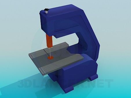 modello 3D Macchina per il taglio - anteprima