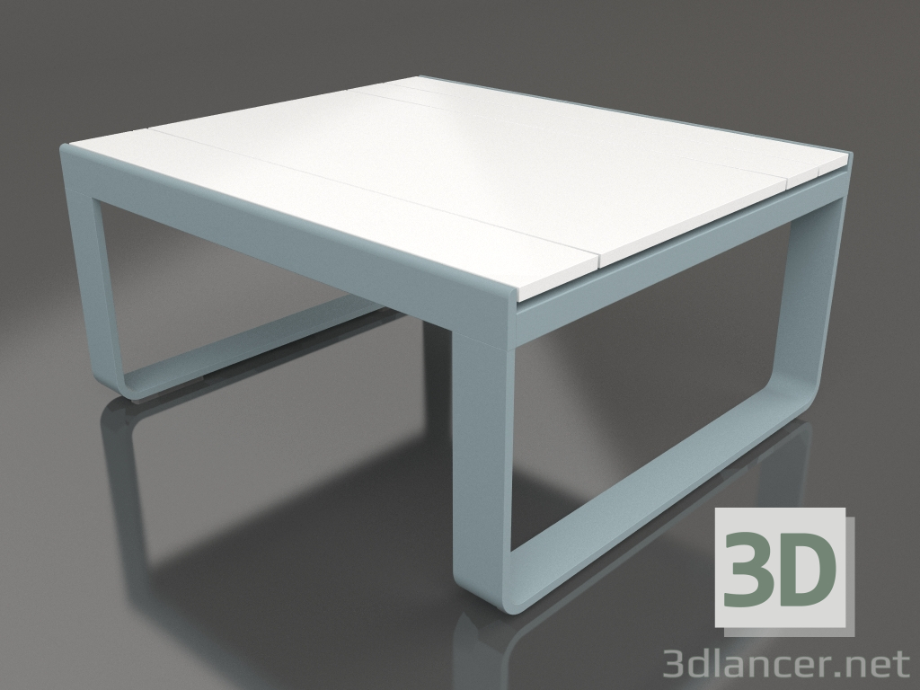 3D Modell Clubtisch 80 (Weißes Polyethylen, Blaugrau) - Vorschau