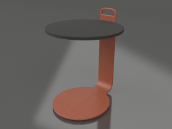 Кофейный стол Ø36 (Terracotta, DEKTON Domoos)
