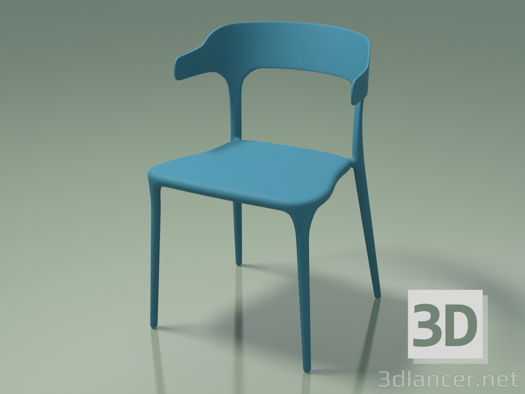 Modelo 3d Cadeira Lucky (111876, turquesa escuro) - preview