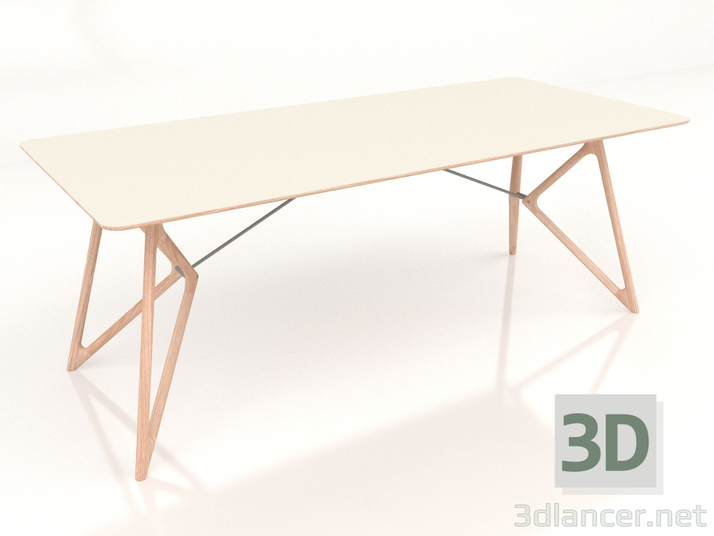 3D modeli Yemek masası Tink 200 (Mantar) - önizleme