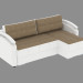 modèle 3D Canapé d'angle Triple Confort 36 - preview