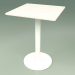 3D modeli Bar masası 011 (Metal Sütlü, Hava Şartlarına Dayanıklı Beyaz Renkli Teak) - önizleme