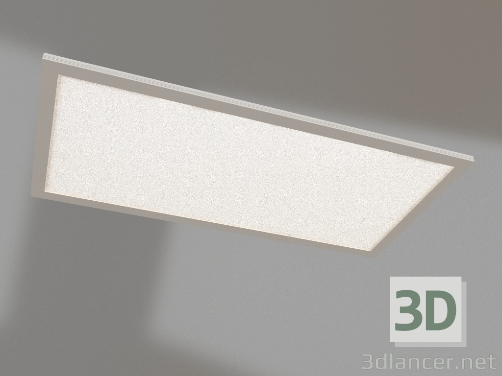 Modelo 3d Painel IM-300x600A-18W branco quente - preview