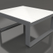 modèle 3D Table club 80 (Polyéthylène blanc, Anthracite) - preview