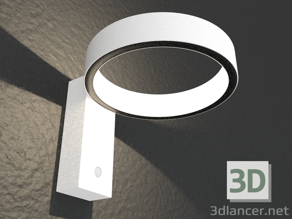 3D Modell Oberfläche LED-Lampe (DL18831_7W weiß) - Vorschau