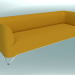 3d model Triple sofa with armrests (31) - preview