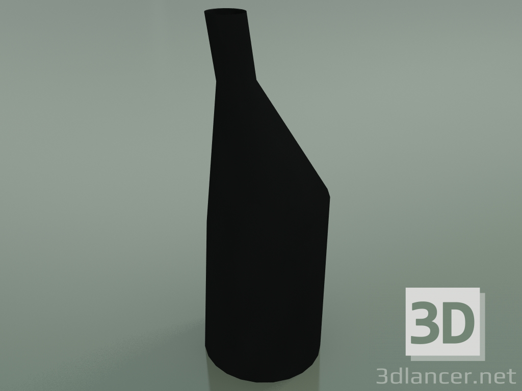 3D modeli Vazo Kumaş (H 45cm, D 33cm, Kurşun) - önizleme
