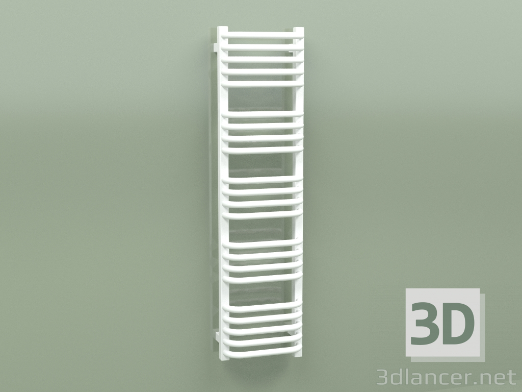 3D modeli Elektrikli ısıtmalı havlu askısı Alex One (WGALN114030-S8-P4, 1140x300 mm) - önizleme