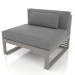 3d model Modular sofa, section 3 (Quartz gray) - preview