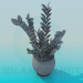 modèle 3D Pot de fleur - preview