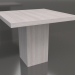 3d model Dining table DT 10 (900х900х750, wood pale) - preview