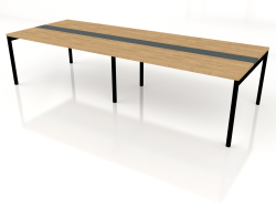 कॉन्फ़्रेंस टेबल ओगी वाई विस्तारित SY46+SY56 (3200x1210)