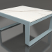 modèle 3D Table club 80 (DEKTON Aura, Bleu gris) - preview