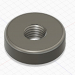 3d model Cylindrical nut - preview