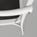 Kreuz zurück speisender Stuhl mit den Armen 3D-Modell kaufen - Rendern