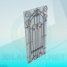 3d model Forged door - preview