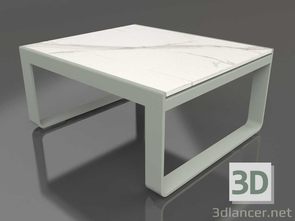 modello 3D Tavolo club 80 (DEKTON Aura, Grigio cemento) - anteprima