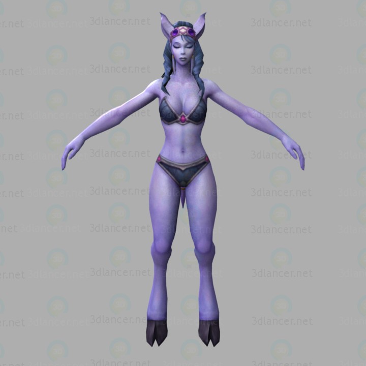 3d model Wow-draenei - preview