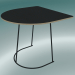 3 डी मॉडल कॉफी टेबल हवादार (आधा आकार, काला) - पूर्वावलोकन