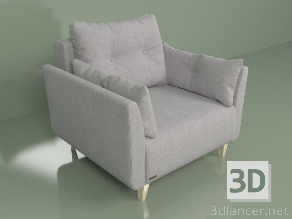 3 डी मॉडल कुर्सी प्रेस्टन - पूर्वावलोकन