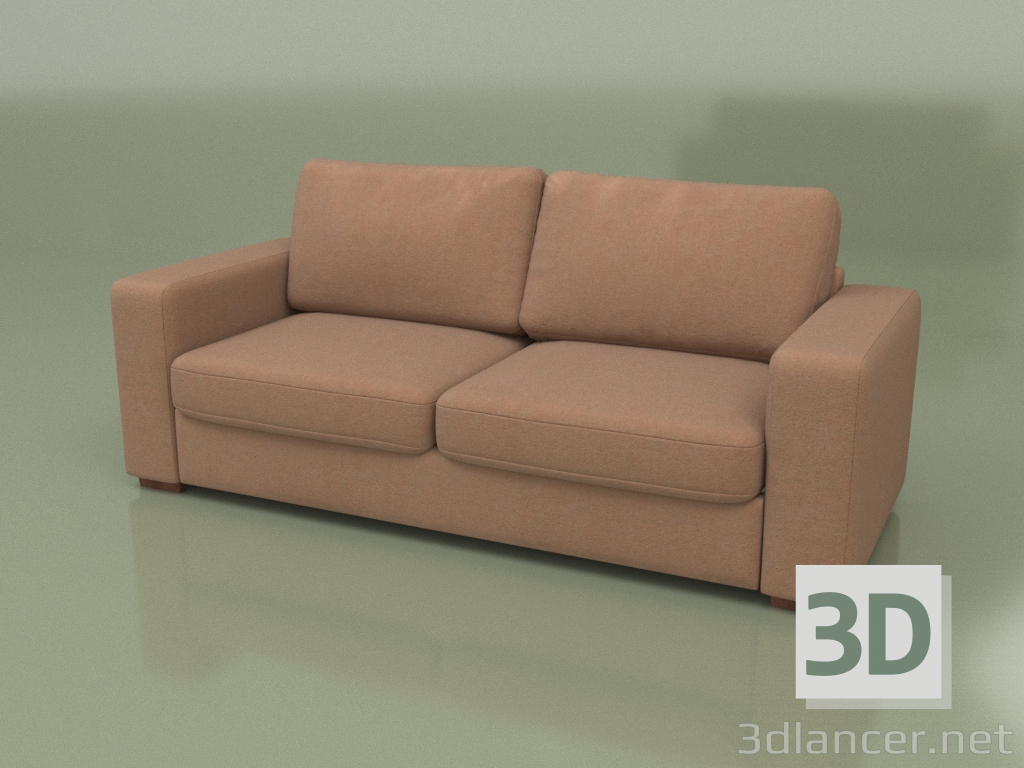 modello 3D Divano triplo Morti (Lounge 7) - anteprima