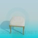 3d model Chairon two legs - preview