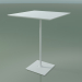 3d model Square table 0644 (H 105 - 79x79 cm, F01, V12) - preview