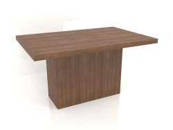 Table à manger DT 10 (1400x900x750, bois brun clair)