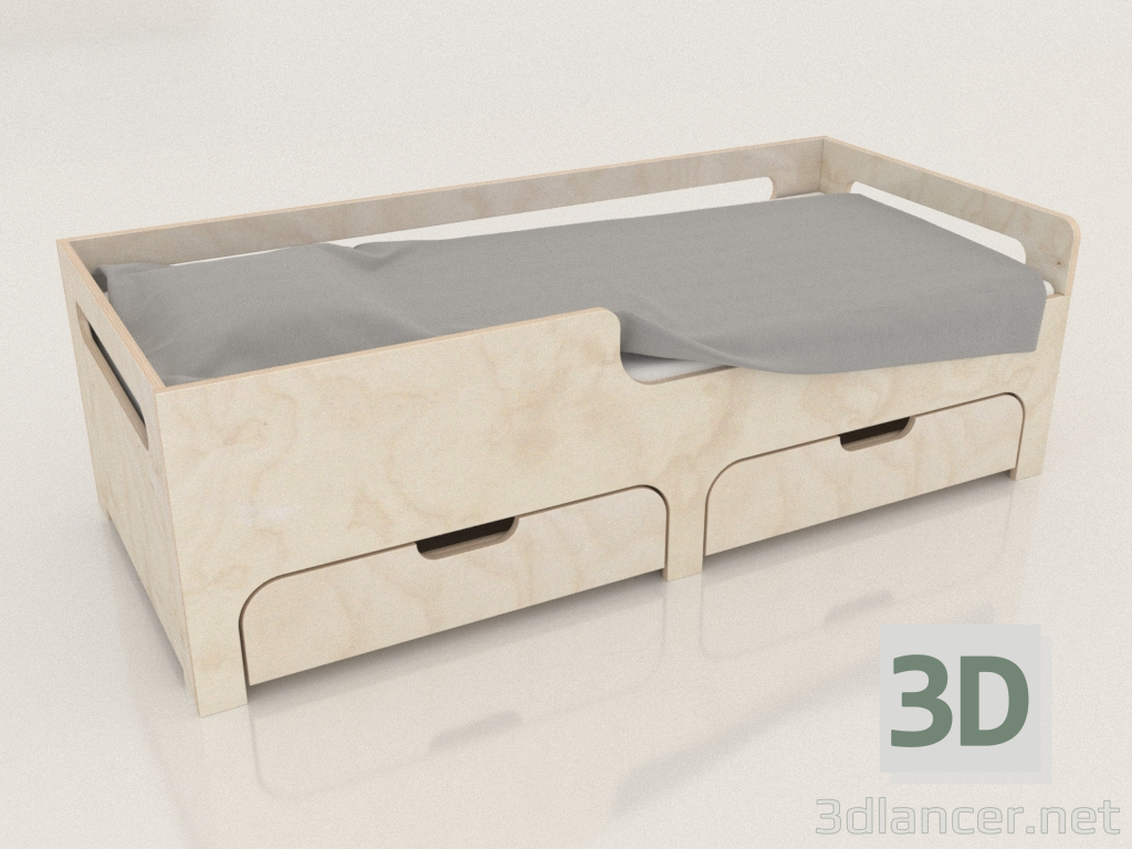 Modelo 3d Modo de cama DL (BNDDL0) - preview