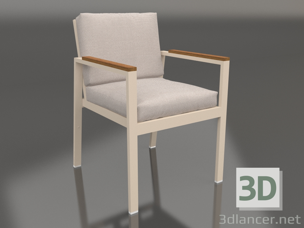 Modelo 3d Cadeira de jantar (areia) - preview