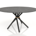 modèle 3D Table à manger Hector 140 (Béton Foncé, Gris Noir) - preview