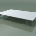 modello 3D Tavolino da esterno InOut (955, ALLU-SA, doghe in pietra lavica smaltata bianca) - anteprima