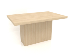 Mesa de comedor DT 10 (1400x900x750, madera blanca)