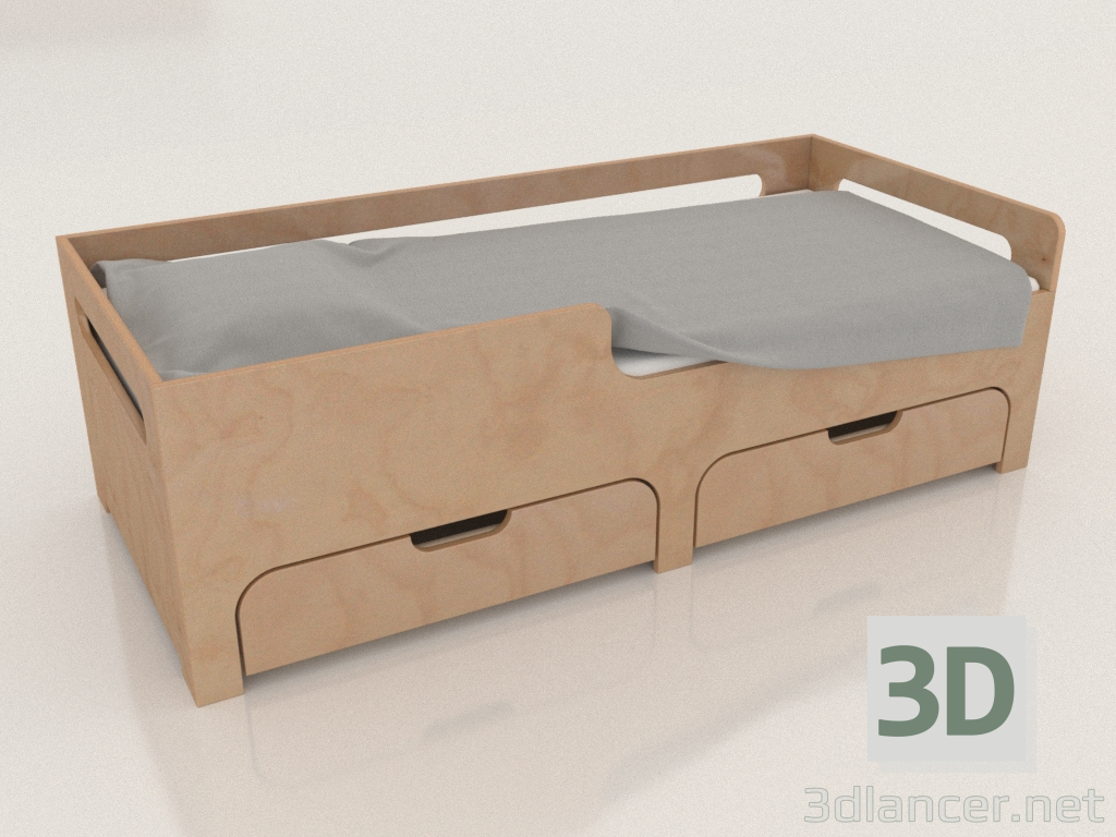 3d модель Ліжко MODE DL (BVDDL0) – превью
