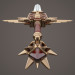3d Fantasy sword model buy - render