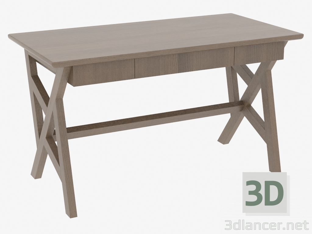 3d model Desk writing with a box SCRMOL - preview