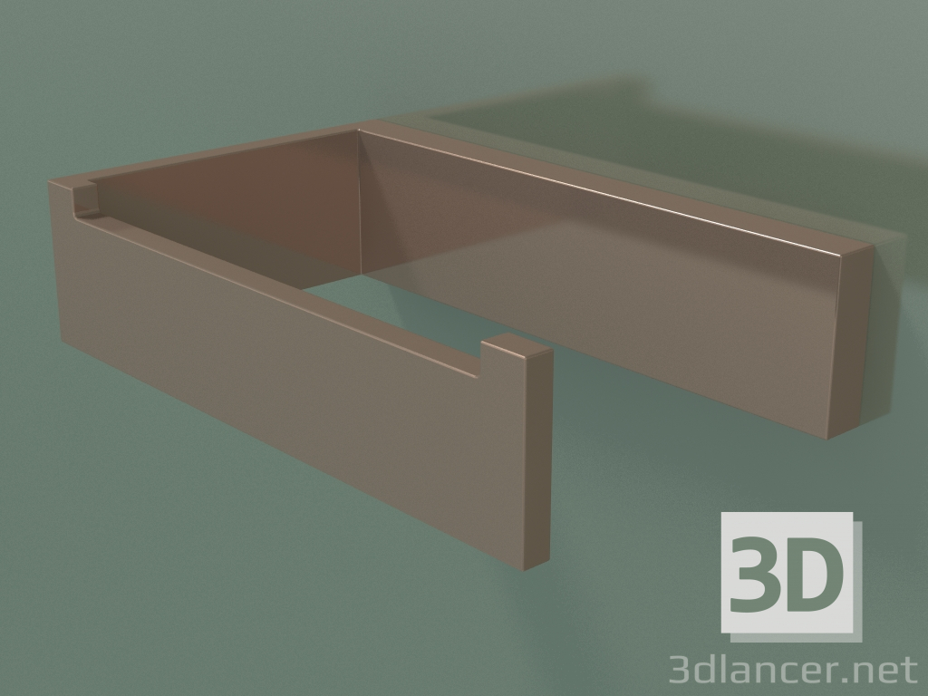 3D Modell Toilettenpapierhalter ohne Deckel (83 500 780-49) - Vorschau