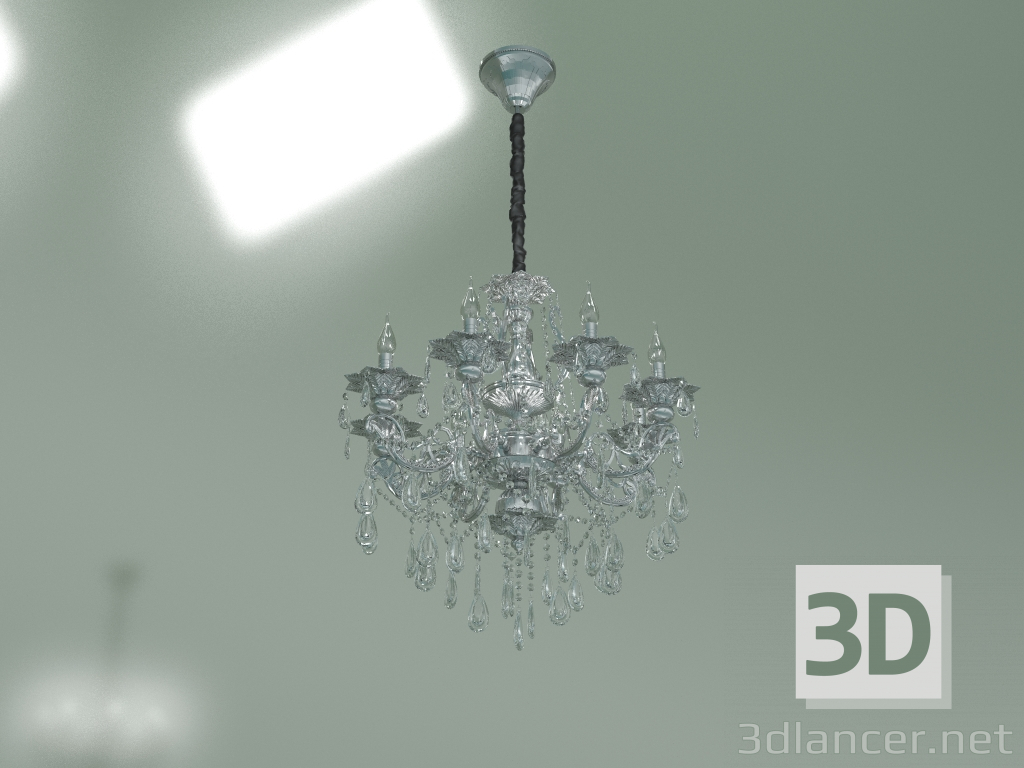 3d model Pendant chandelier 405-8 (Strotskis) - preview