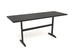 Work table RT 12 (1600x600x750, wood black)