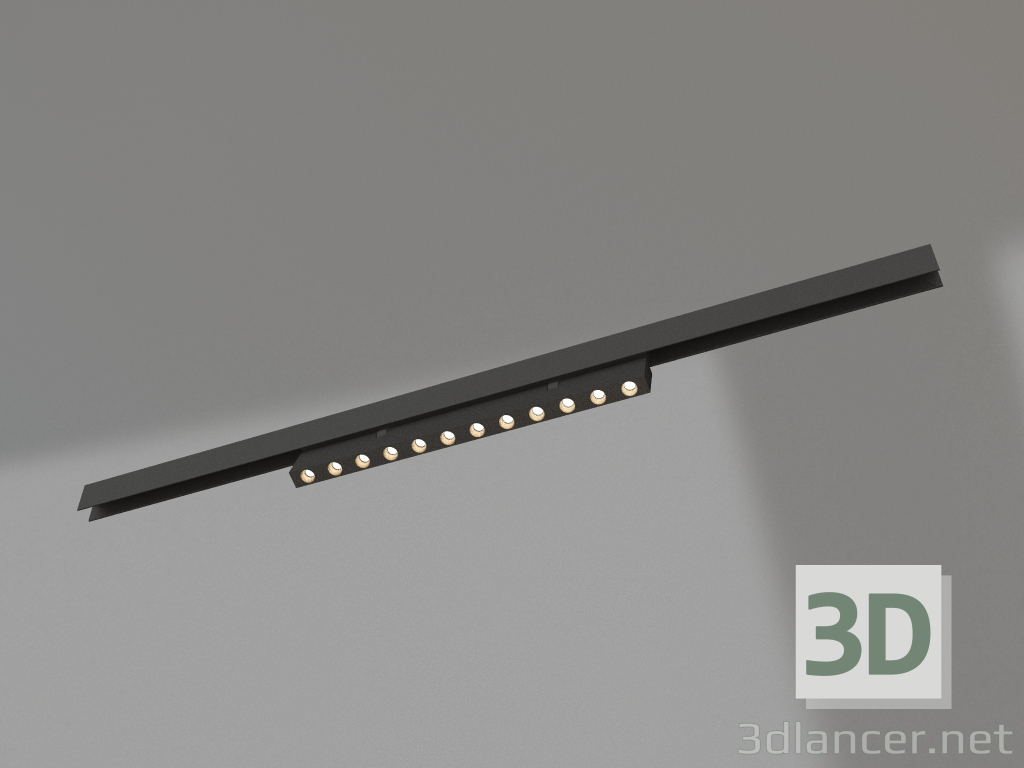 3D Modell Lampe MAG-DOTS-FOLD-25-S400-12W Warm3000 (BK, 30 Grad, 24V) - Vorschau