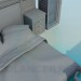 3D modeli Oda donyağı mobilya - önizleme